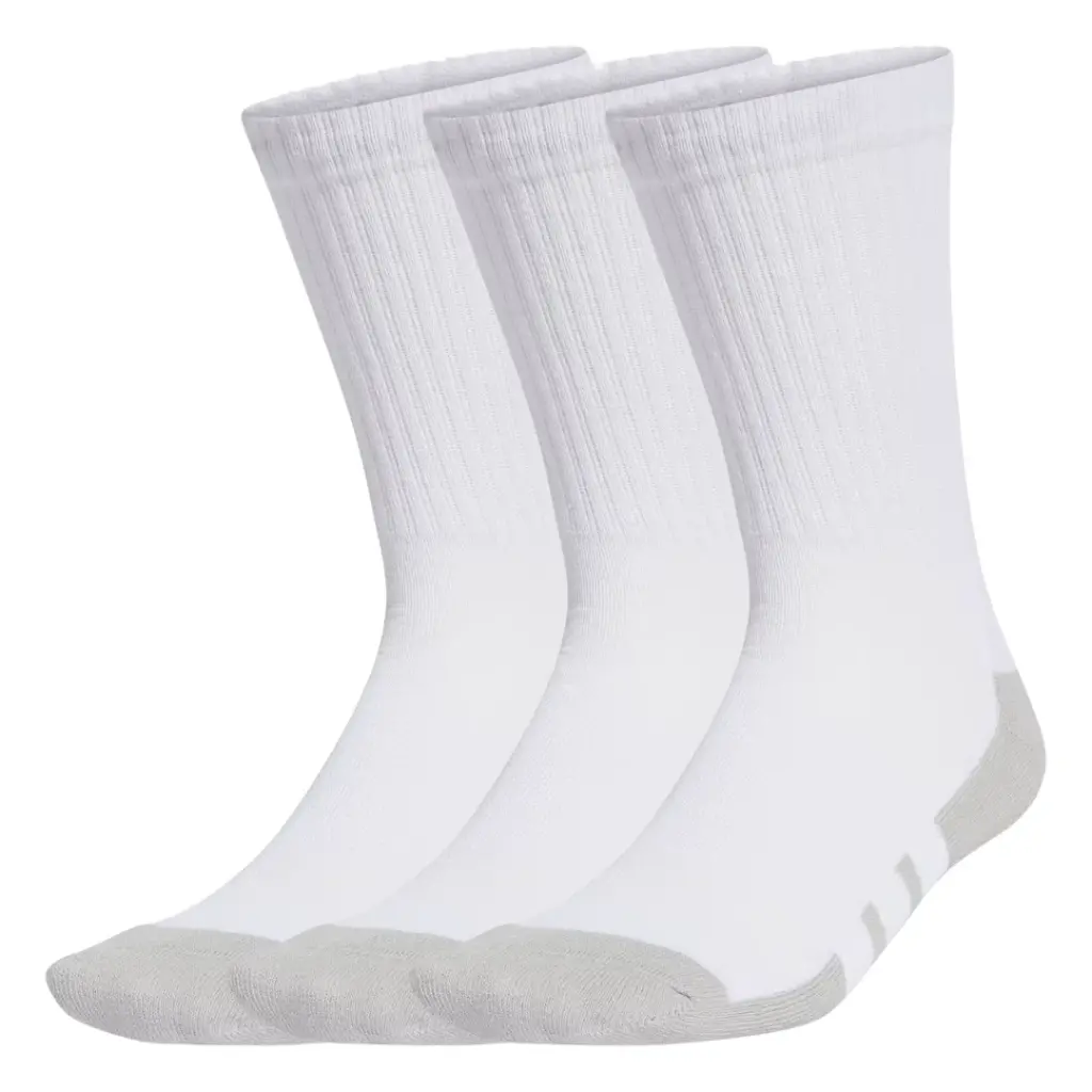 Chaussettes Adidas Perf Longue x3 (46-48, Blanc)