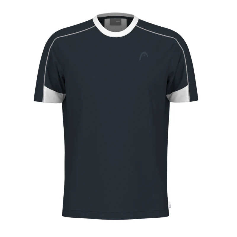 T Shirt Head Play Tech (S, Bleu Marine)