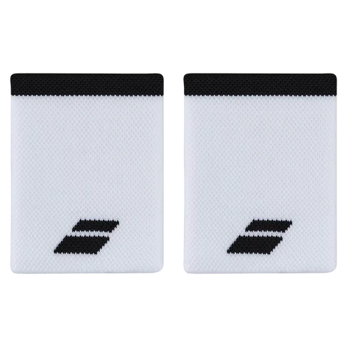 Poignets Eponge Babolat Logo Jumbo 2024 (Blanc/Noir)