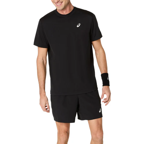 T SHIRT ASICS COURT (S, NOIR)