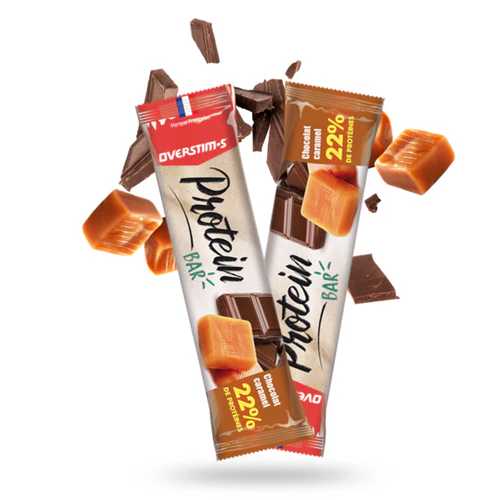 BARRE PROTEINEE OVERSTIM.S X1 (CHOCOLAT/CARAMEL)
