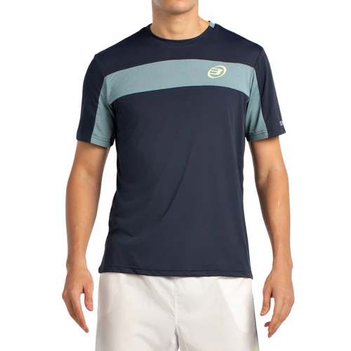 T Shirt Bullpadel Libio (S, Bleu Marine)