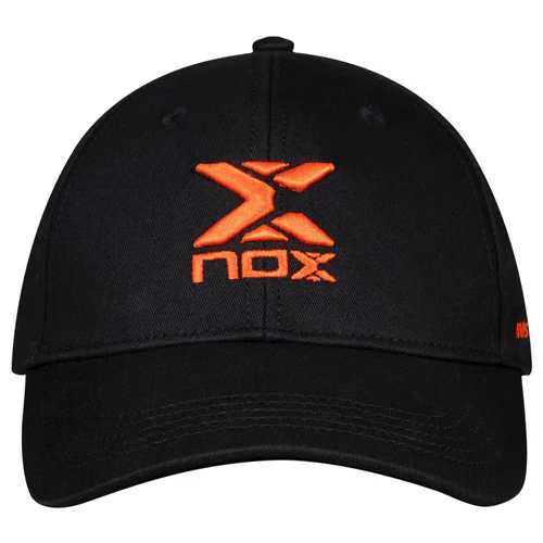 Casquette Nox Street (Noir/Rouge)