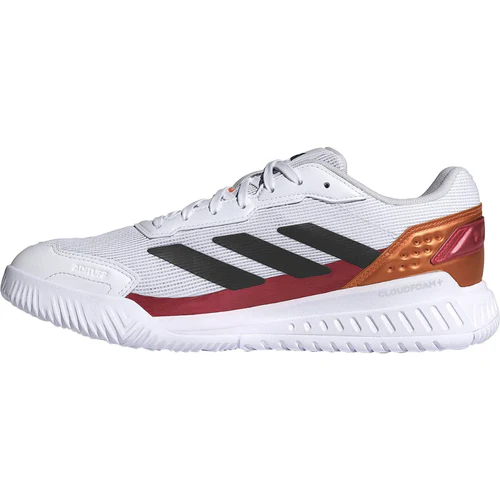 CHAUSSURE ADIDAS COURT QUICK (41 1/3, BLANC/ORANGE)