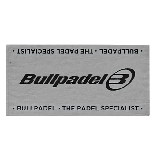 Serviette Bullpadel "The Padel Specialist" 100X50 Cm (Gris)
